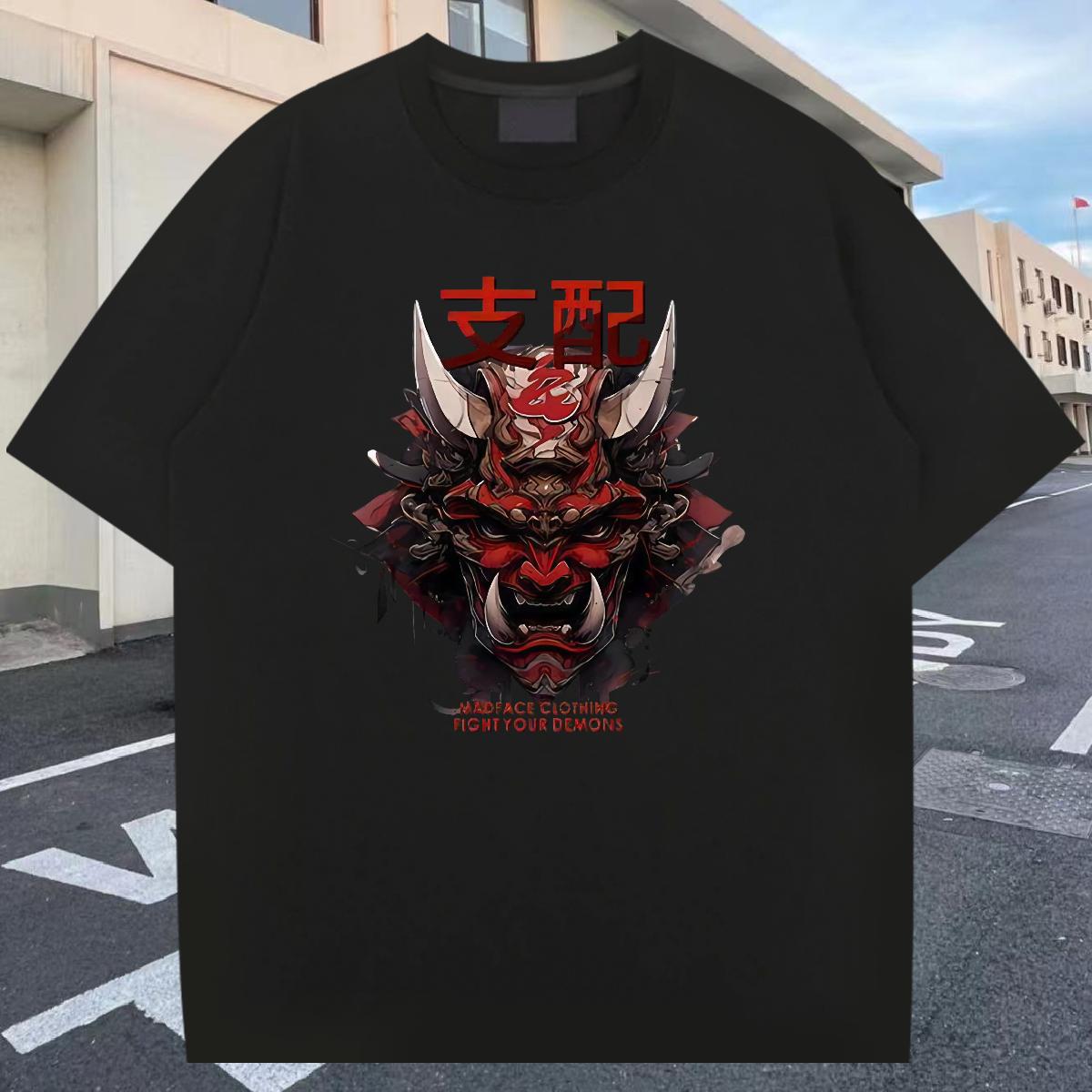 Loose Fit Tshirts Crew Neck Cotton Breathable Street Casual Men T Shirts Plus Size Cartoon New Arrival Tops