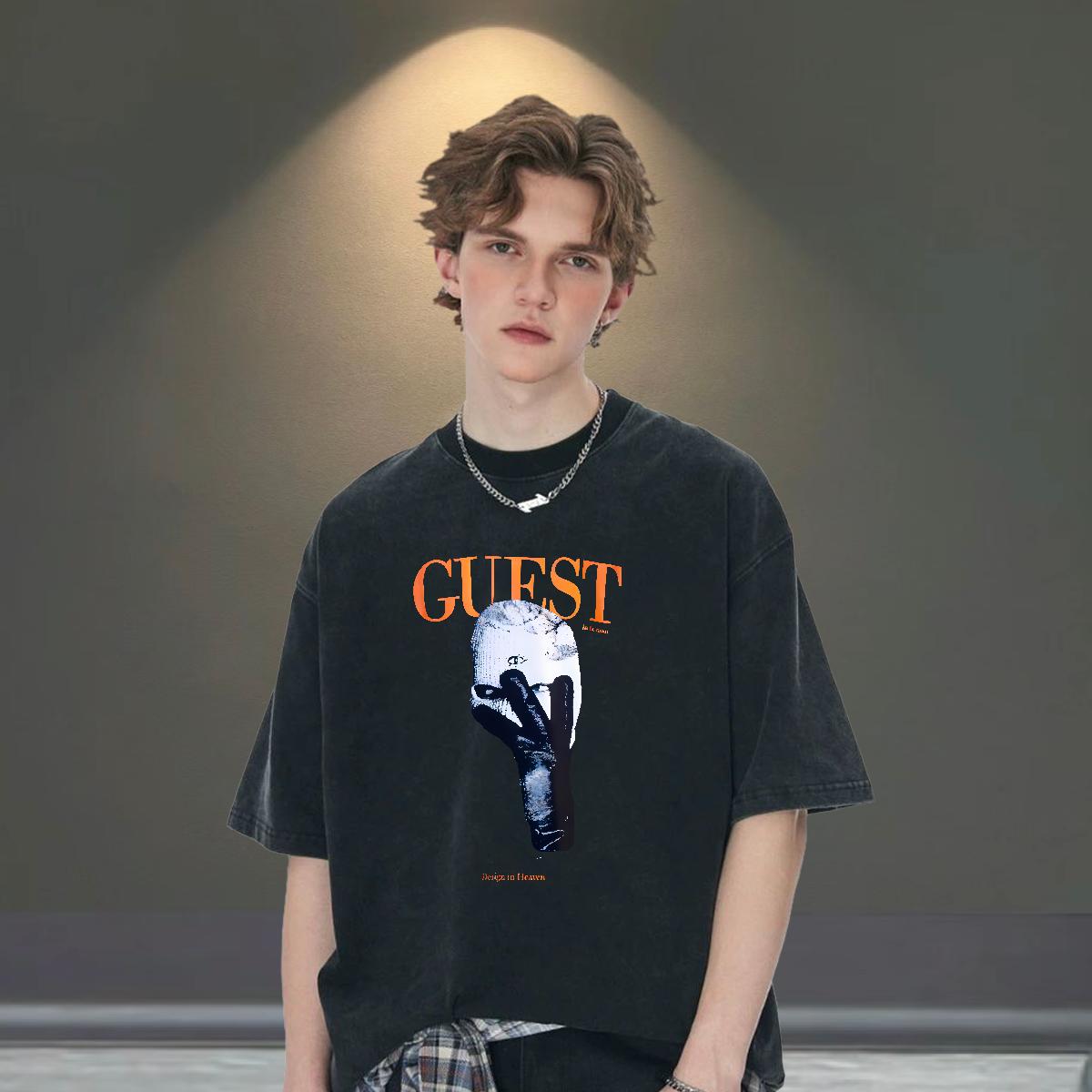 High Quality Men Tees Round Neck Short Sleeve Street wear Hip Hop T Shirts Men Customized Print 2024 Designer Clothes