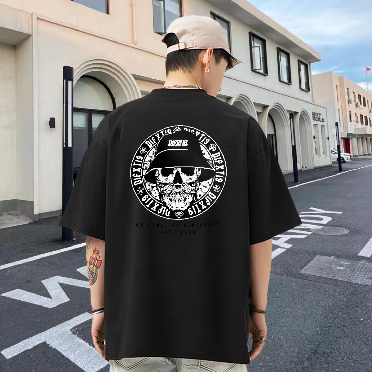 Custom Mens T Shirts DIY Printed Casual Daily Wear Men Tops Tees Round Neck Short Sleeve High Quality Top Tees