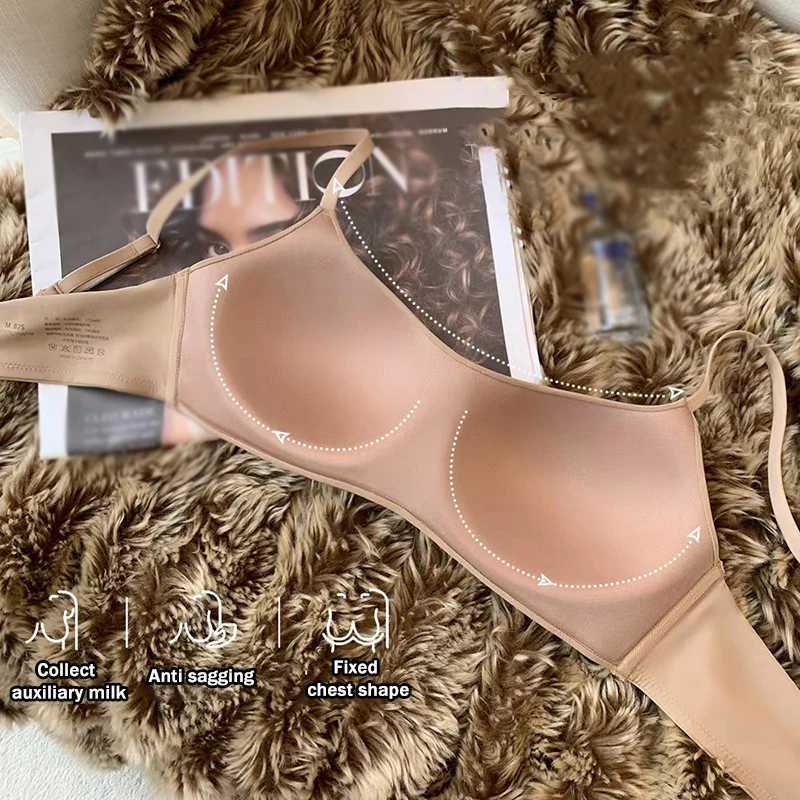 Camisole Camisole Fashionable Girls Bra Womens Underwear Solid Color Steel Free Ring Bra Adjustable Lace Training Underwear WX5.31