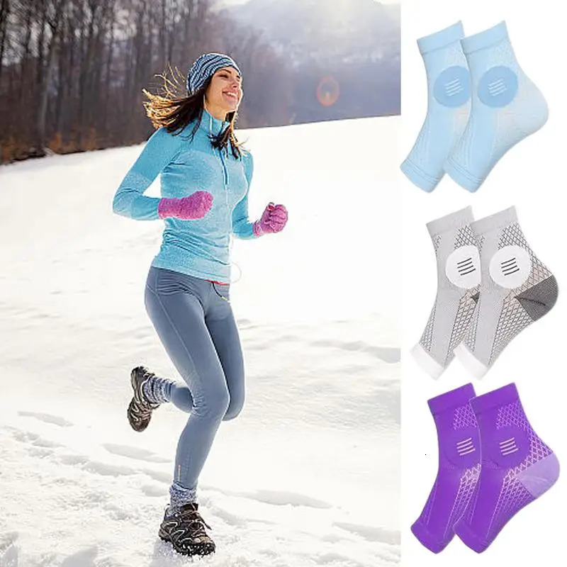 Foot Neuropathy Socks 3Pairs Toeless Support Socks Breathable Thin Sport Socks Comfortable Ankle Socks For Nerve Damage Ankle 240603