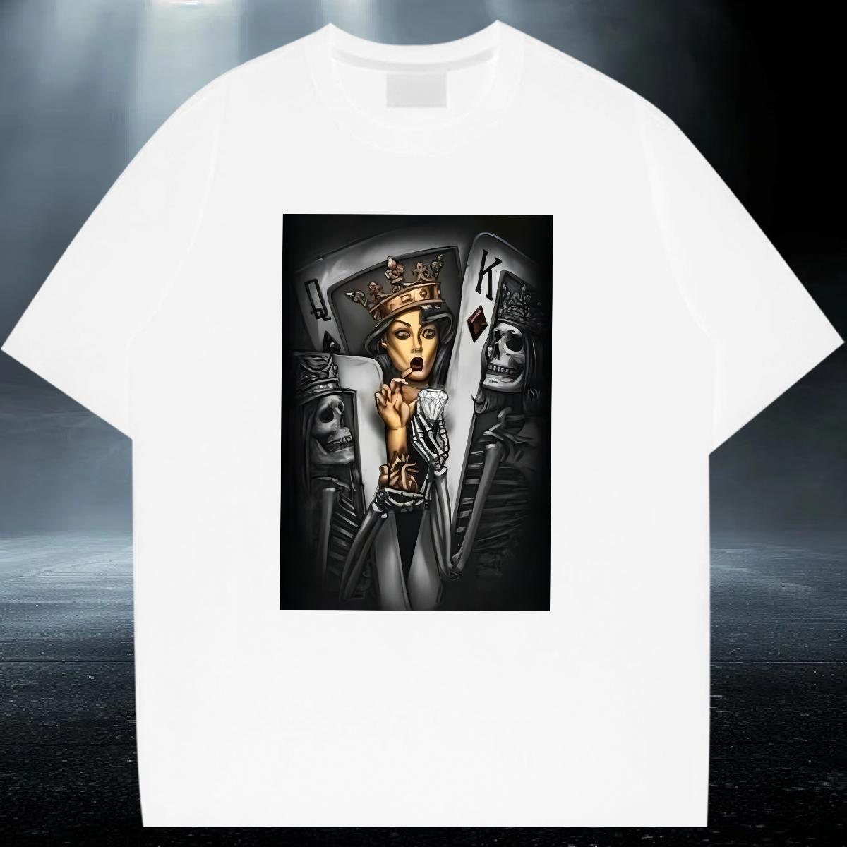 Classic Tshirt for Man Woman O-Neck Short Sleeve Cotton Sports Casual T Shirts Men Custom Cartoon Brand Tops