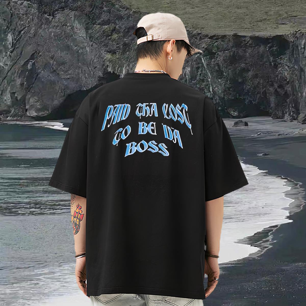 Soft Men Tees Breathable Crew Neck Anime Printing Street Mens T Shirts Plus Size Custom 2024 New Top Tees