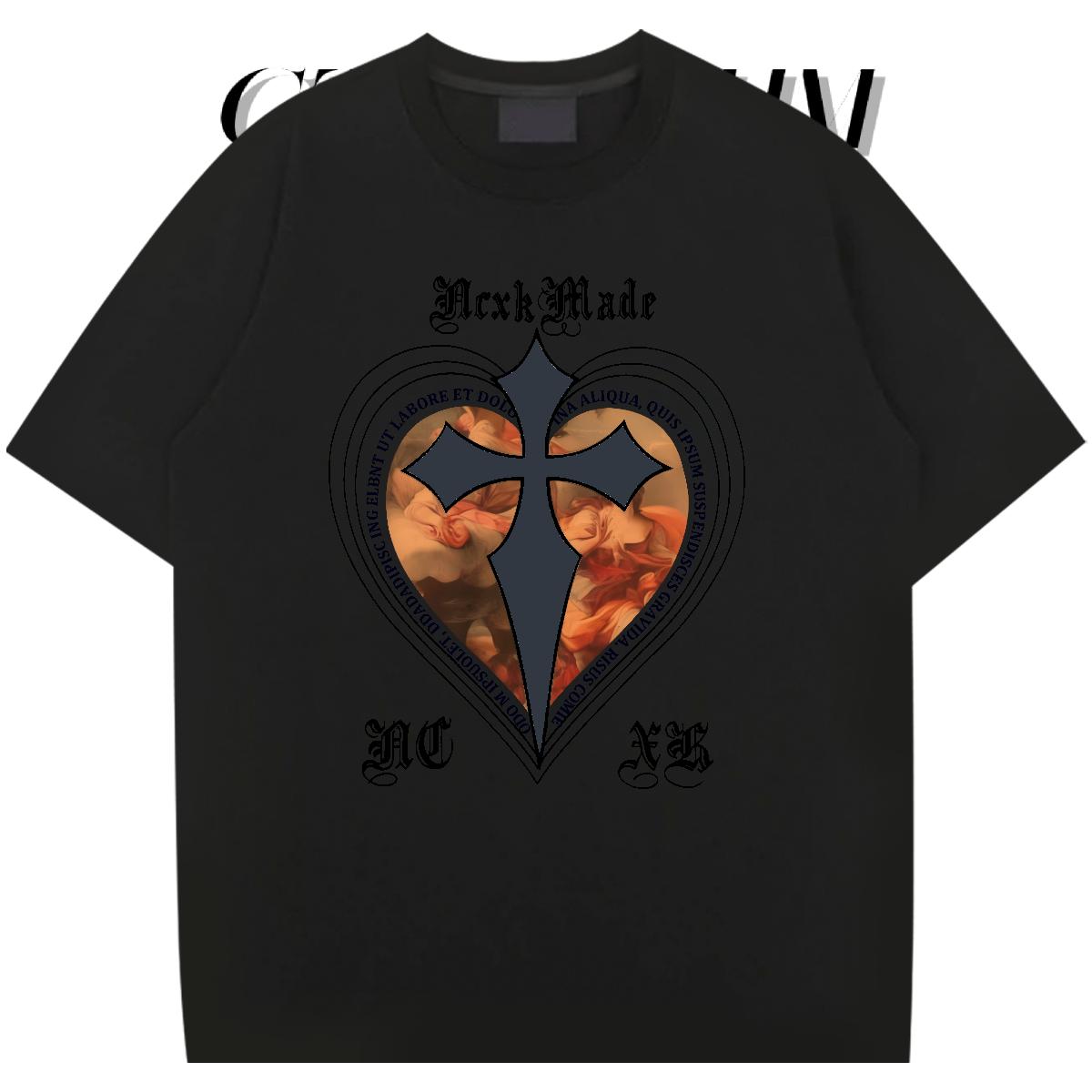 Classic T-Shirts for Men Casual Daily Wear Breathable Short Sleeve Men Tshirts Fashion New Custom Print Oversized Tops