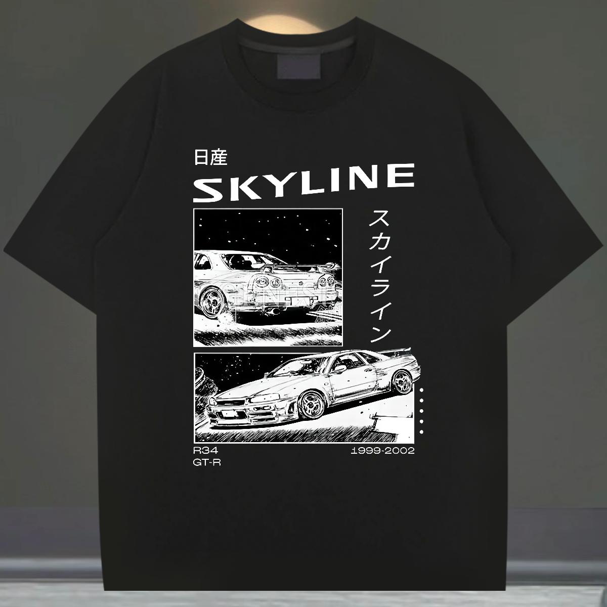 Soft T-Shirts Daily Outfit Cotton Breathable Short Sleeve Men Clothes T-Shirt Designer Fashion Graphic Tee Shirt