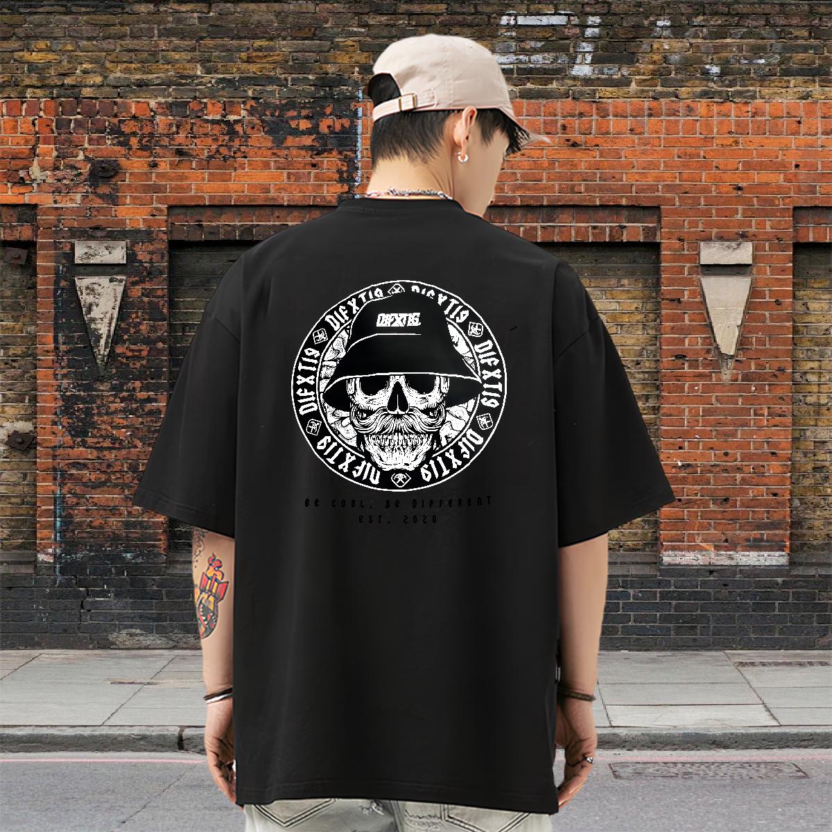 5A Men Tops Tees Short Sleeve Cotton O-Neck Home Outdoor T-Shirts for Men Custom Cartoon 2024 DIY Tees Shirts