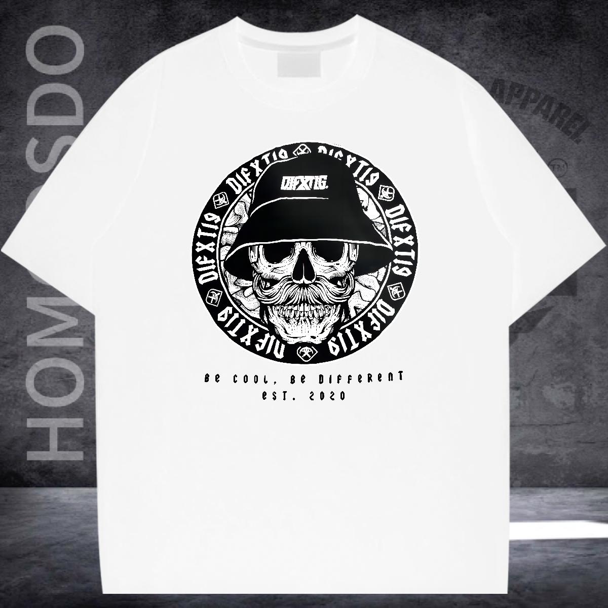 Fashion T shirt DIY Logo Street Men Tshirts Cotton Breathable Wholesale Top Tees