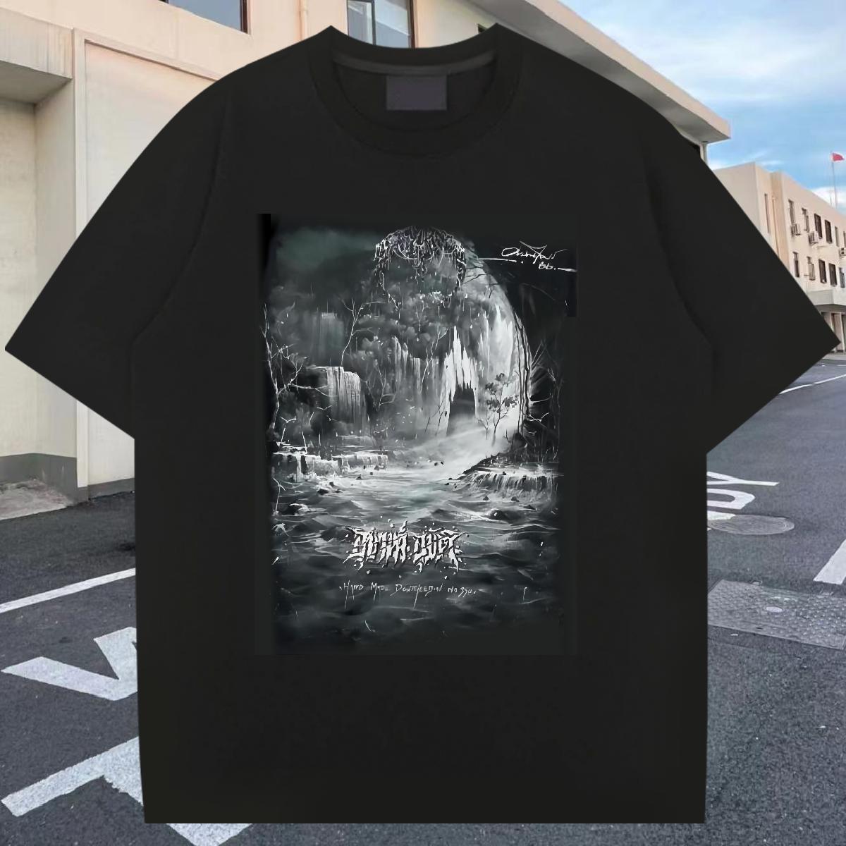 Loose Fit Tshirt for Man Woman Cotton Breathable Casual Men T Shirts Plus Size Cartoon New Polos