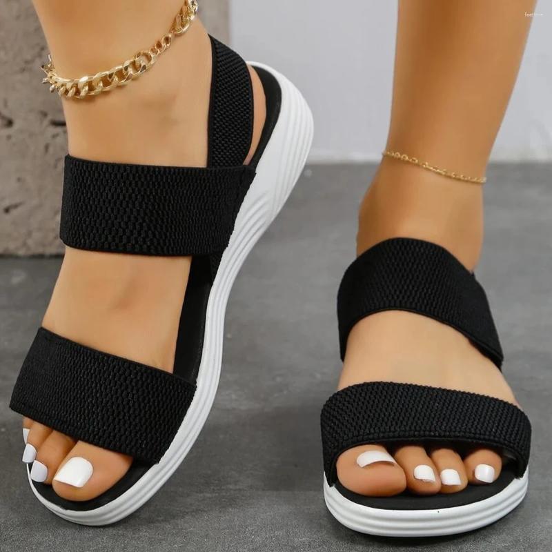 Sandals Women Minimalist Breathable ComfortableSport Colourful Sporty Red Fabric Sports