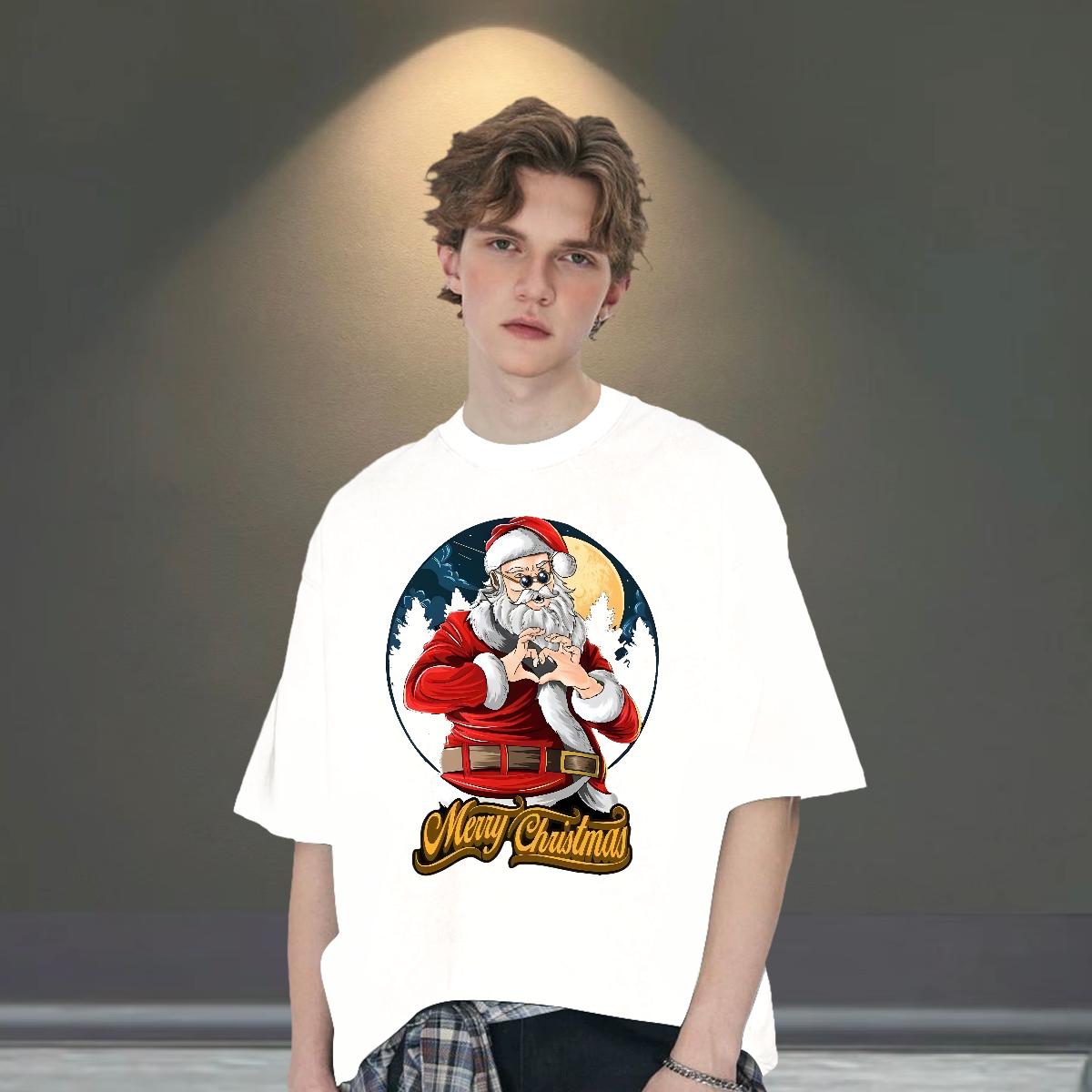 DIY Customized Mens T Shirts Custom Print Oversized Anime Printing Street Couples T Shirts Round Neck Short Sleeve High Quality Tops