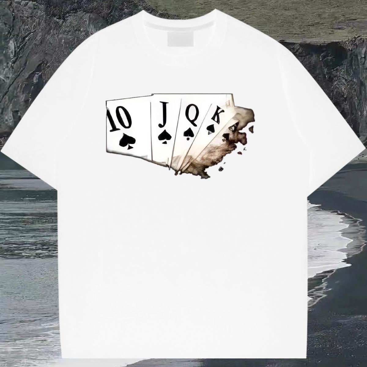 5A T Shirts Men Beach Round Neck Short Sleeve Men Tshirts 2024 DIY DIY Logo Tops Tees