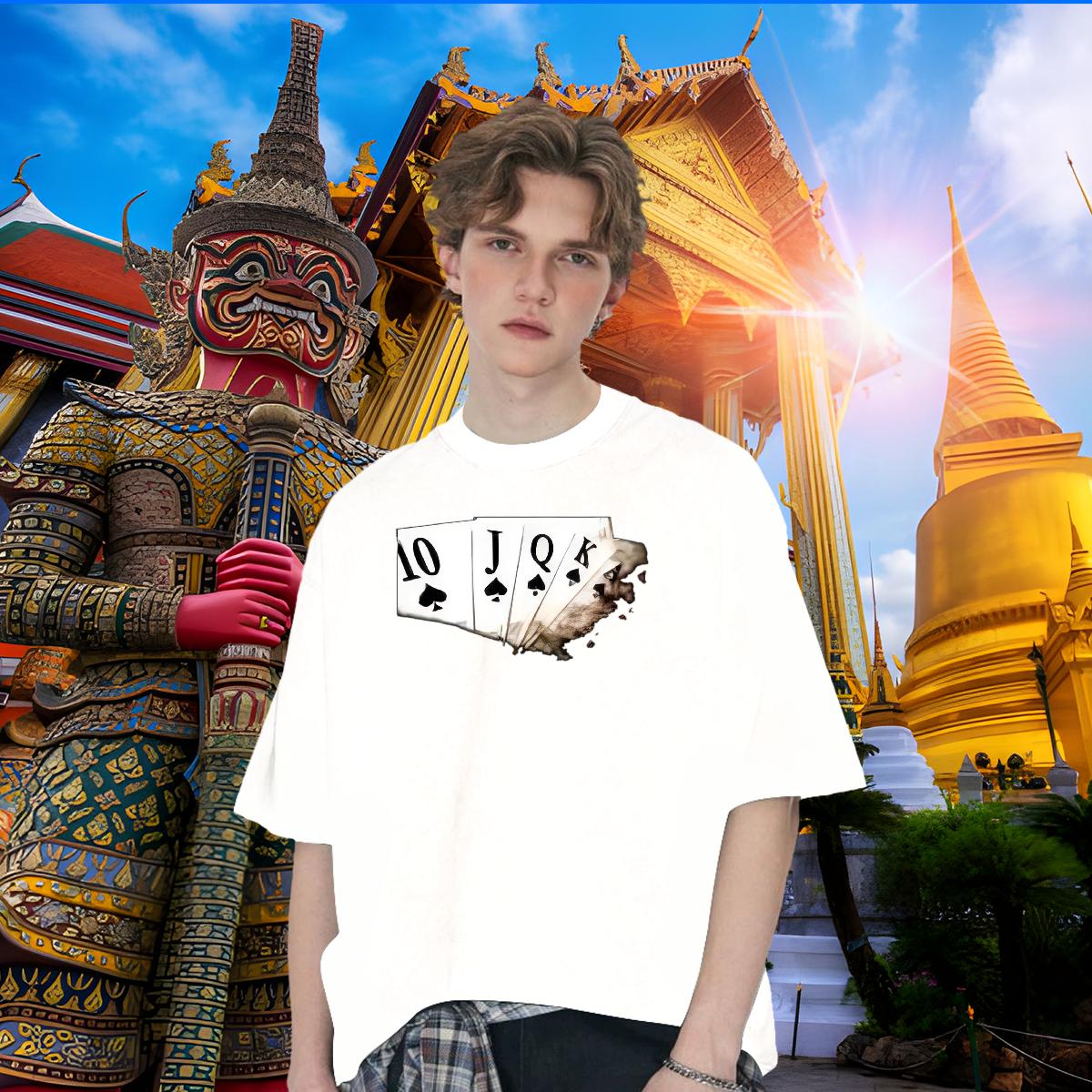 5A Mens T Shirts Summer Casual Breathable Crew Neck Cotton Men Tshirts Custom Oversized S-3XL Wear