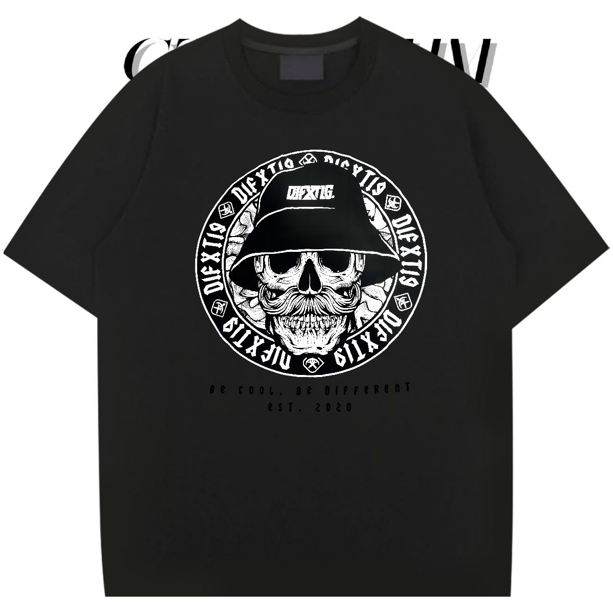 New Designer T Shirts Men Cotton Breathable Short Sleeve High Street Hip Hop Men Clothes T-Shirt Oversized Popular Tshirts