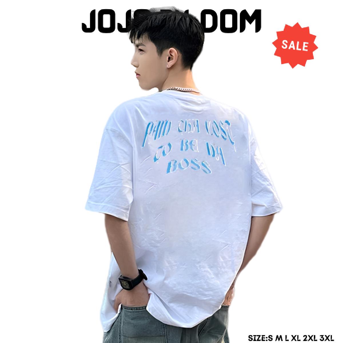 2024 Summer Men T Shirts Black White Casual Daily Wear Men Tees Cotton Breathable Short Sleeve Cool Design Polos