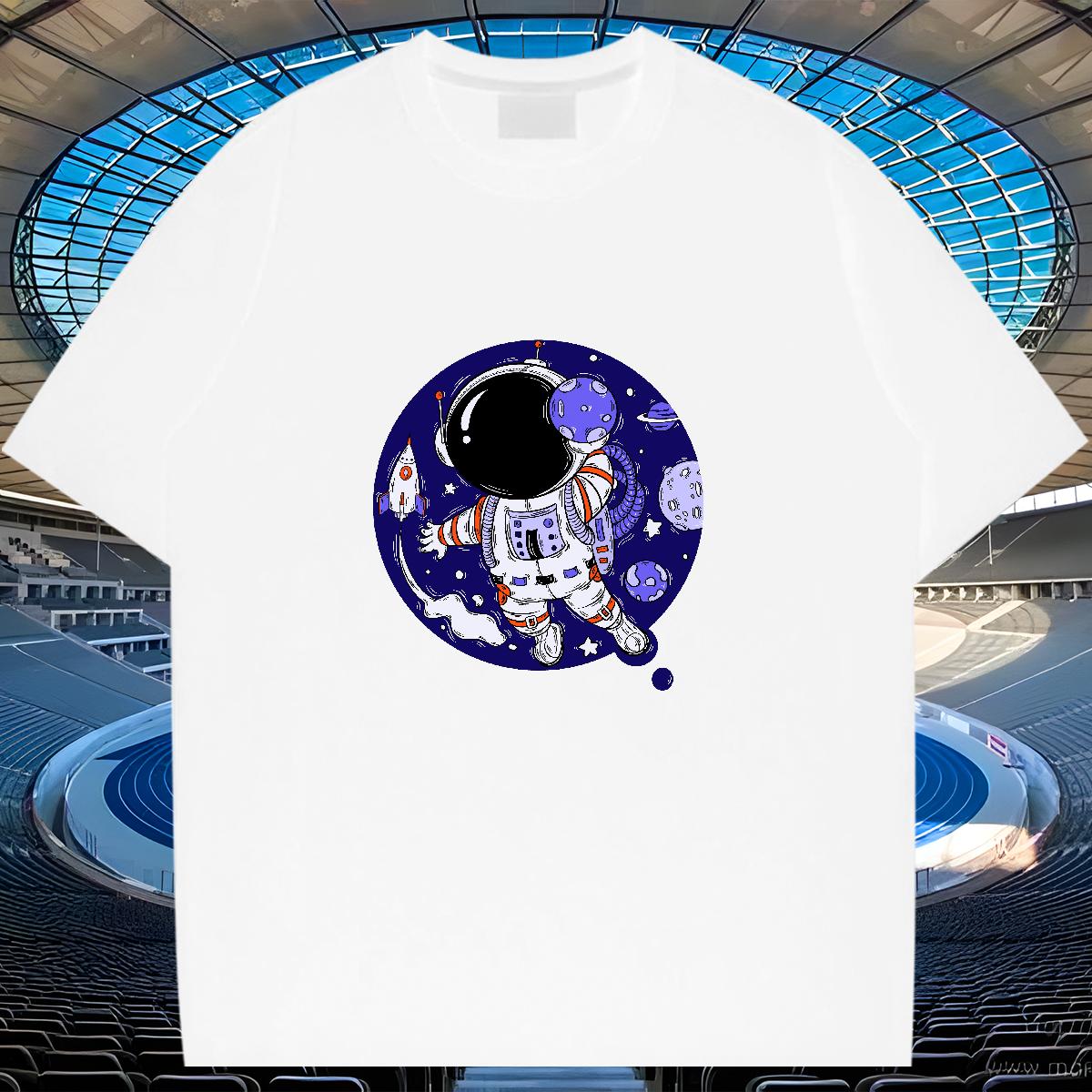 Designer Man T Shirts High Street Hip Hop Cotton Breathable Short Sleeve Couples T Shirts 2024 DIY DIY Logo Clothings