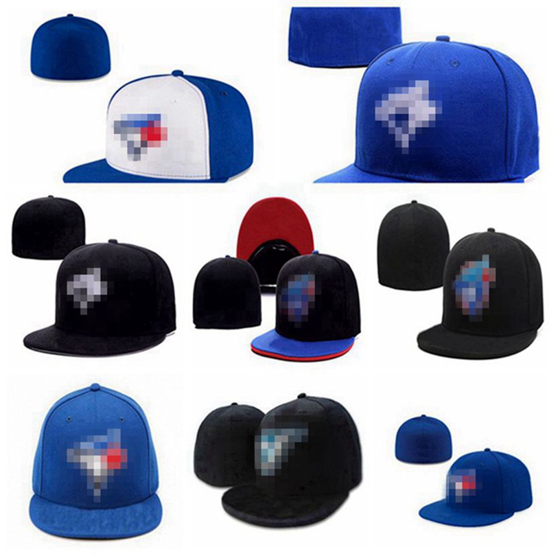 8 styles Blue Baseball caps gorras bones for men women sports hip hop cap Full Closed Fitted Hats " Jayss- " letter Toronto