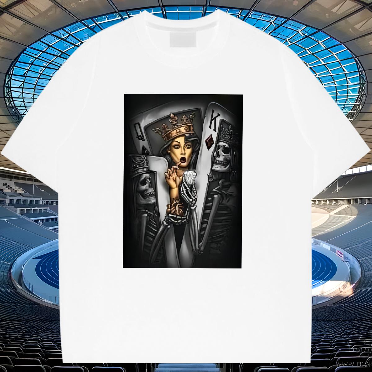 Popular Mens Tshirts Round Neck Short Sleeve Summer Casual T Shirt For Man Customized Print Designer Fashion Clothings