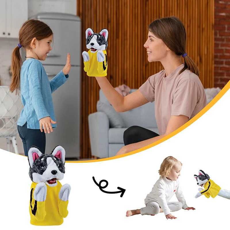 Husky Wrestling Stuffed Animal Figure Perfect Kids' Playtime Companion