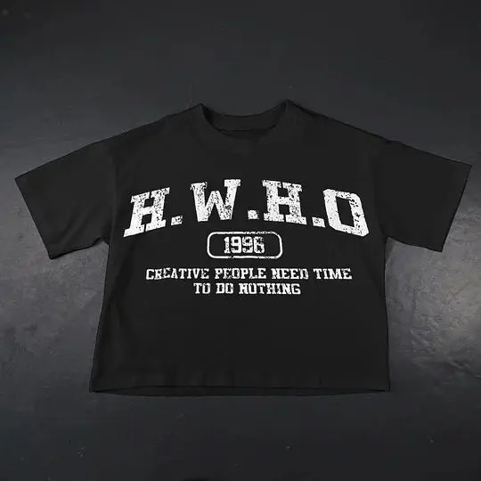 Letter graphic t shirts y2k tops cartoon demon print oversized t shirt harajuku gothic in 2024 streetwear goth men clothing 240601