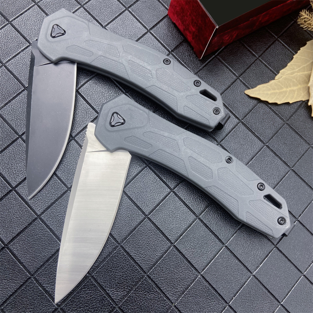 Outdoor KS 2042 KVT Flipper Folding D2 Blade Nylon Wave Fiber Handle Easy To Carry Camping Hunting Hiking Pocket Knife 1660 3655 3800 1776