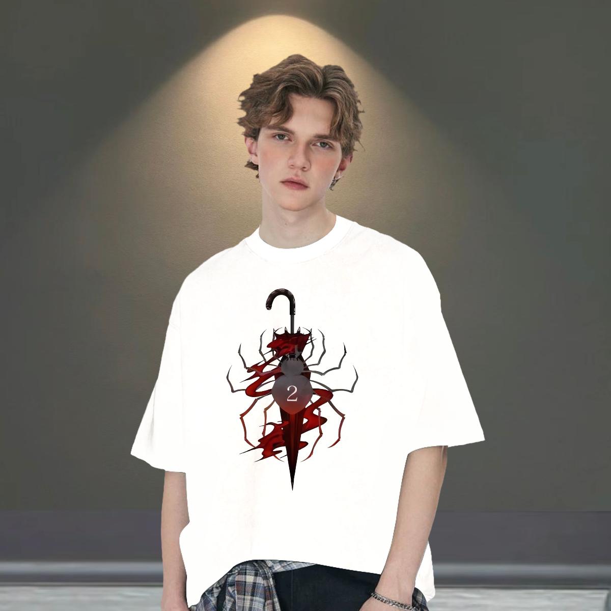 Popular Men Tees Cotton O Neck Short Sleeves Daily Wear Man T Shirts Plus Size Cartoon Customized Tops Tees