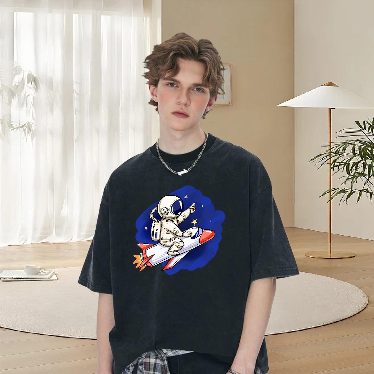 High Quality T Shirts Men Sport Cotton Breathable Tshirt for Man Woman Customized Cartoon Print Top Tees