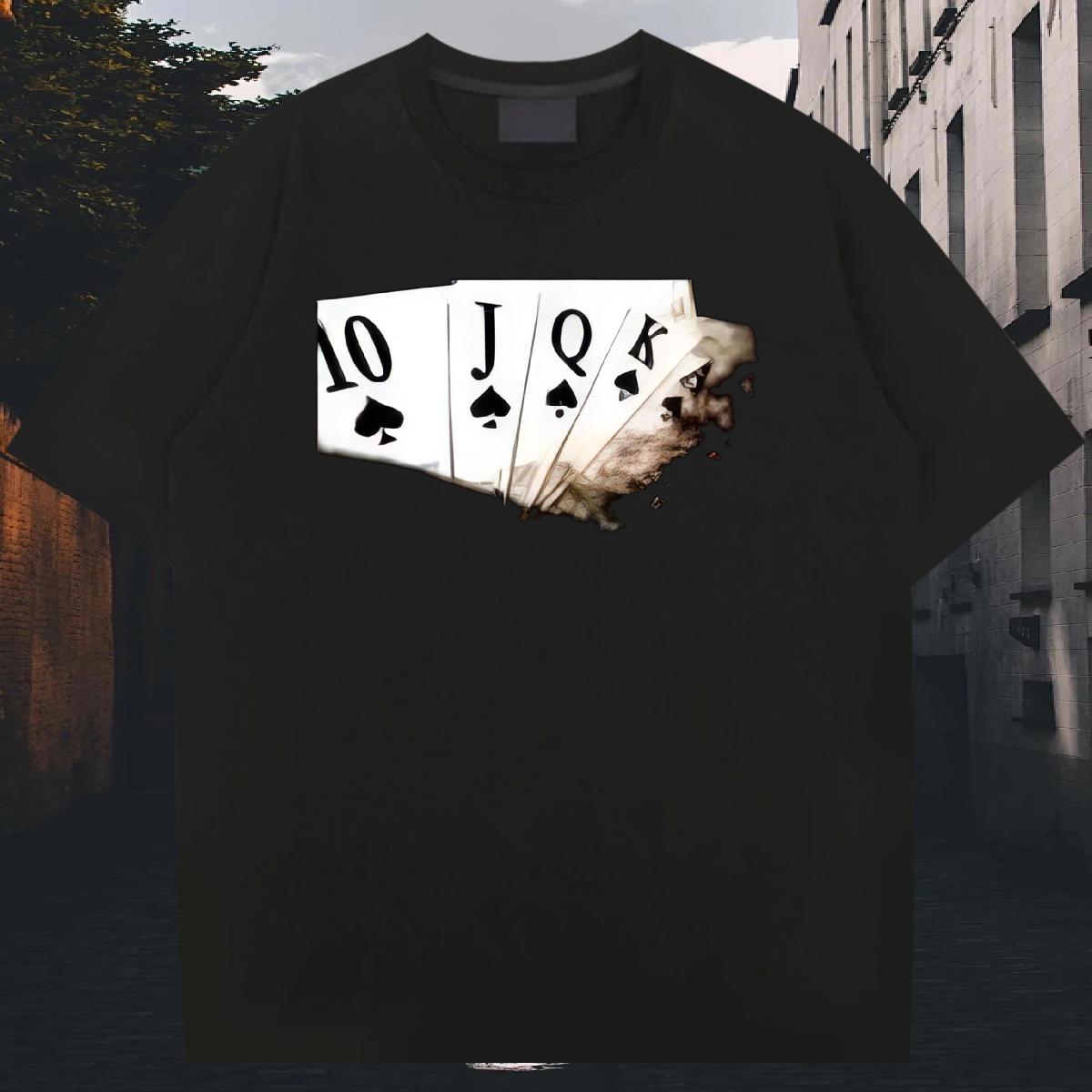 Fashion Designer Man T Shirts Plus Size Custom Tshirt for Man Woman Hip Hop Street Breathable Short Sleeve Wholesale Tee Shirt