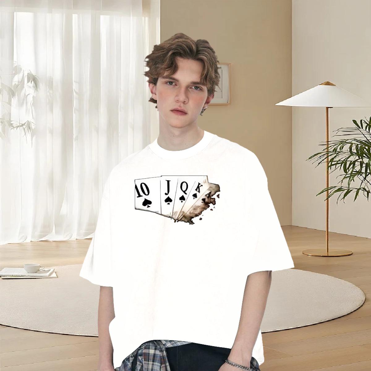 Wholesale Mens T Shirts Daily Outfit Crew Neck Cotton Breathable Men Tees New Designer DIY Logo Wear