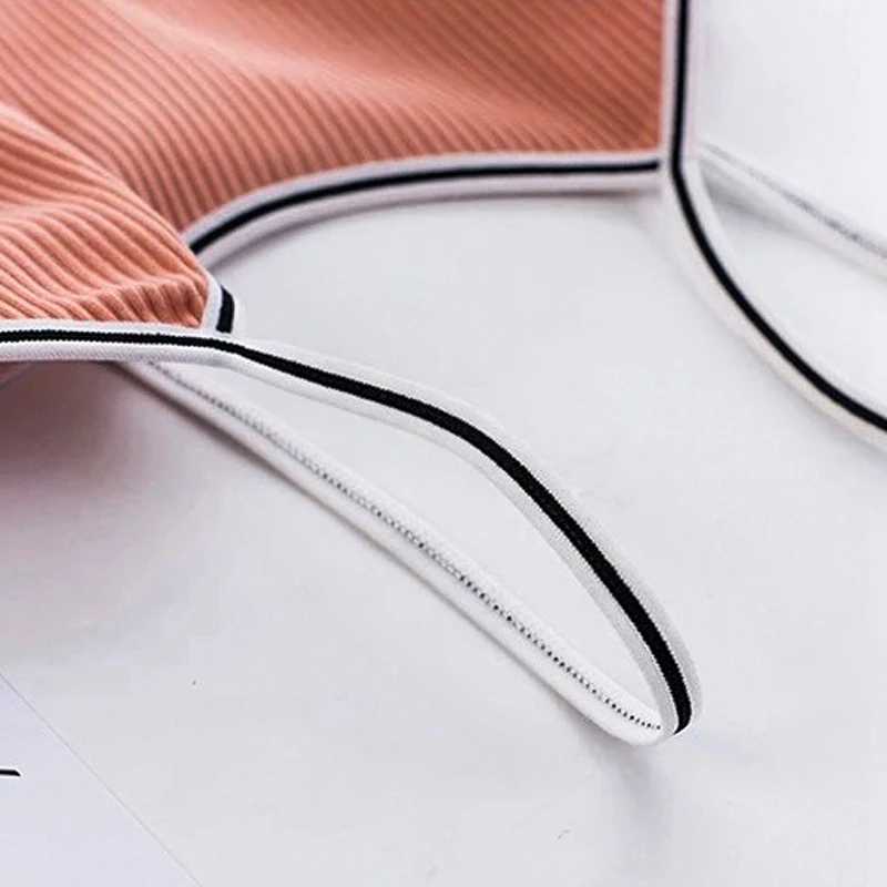 Camisole Camisole 2pc/lot Girls Bra ren Vest Breathable Underwear Girl Tube Tops Soft No Padded Teens Seamless Washable Bras Camisole WX5.31