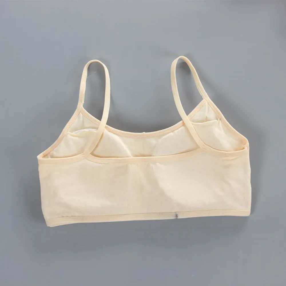 Camisole 2PC Womens Full Cup Seamless Underwear Training Puberty Bra 8-14 Years WX5.31QOMJ
