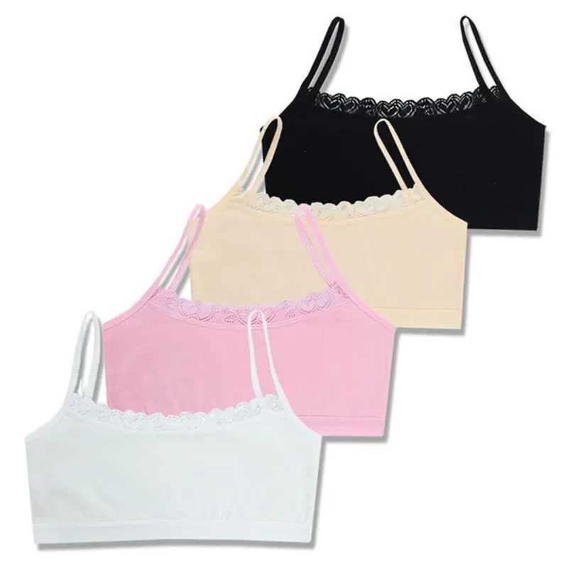 Camisole Camisole Development cycle of girl bra and lingerie set vest lingerie suspender summer lace tube bra cotton 8-15 years WX5.31