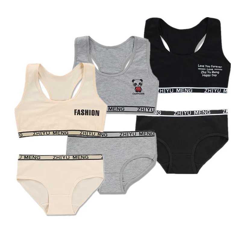 Camisole Camisole Girls bra underwear set training bra youth bra baby bra sports bra 8-12 years old WX5.31