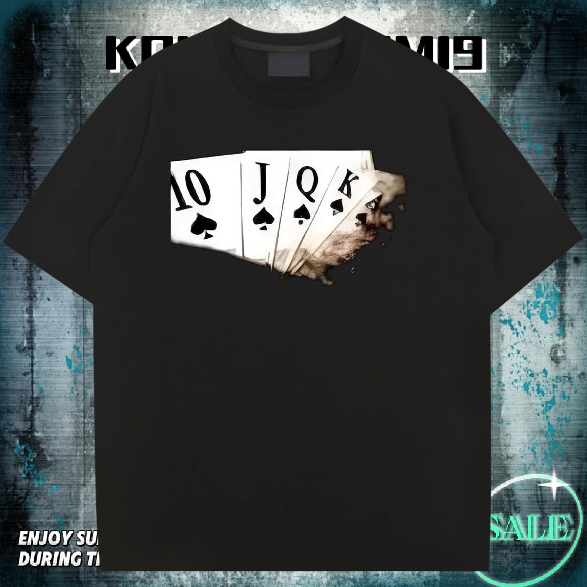 New Designer Man T Shirts DIY Tshirts Casual Daily Wear 180g Cotton Cool Tops