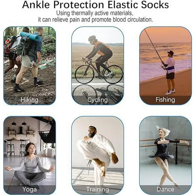 Foot Neuropathy Socks 3Pairs Toeless Support Socks Breathable Thin Sport Socks Comfortable Ankle Socks For Nerve Damage Ankle 240603
