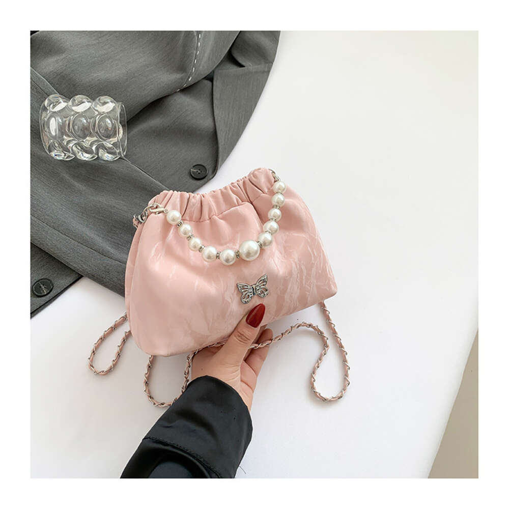 Women Bag Pearl Chain Crossbody Bag Shoulder bag Fashion Stylish Versatile Classic design Natural style Minimalist style Free shipping
