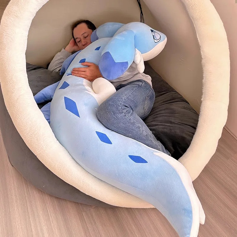 Palworld Plush Doll Toys Blue Palworld Plushies Cartoon Cute Cat 120-150cm Figures Throw Pillow Game Peripheral Plush Kids Gifts 240524