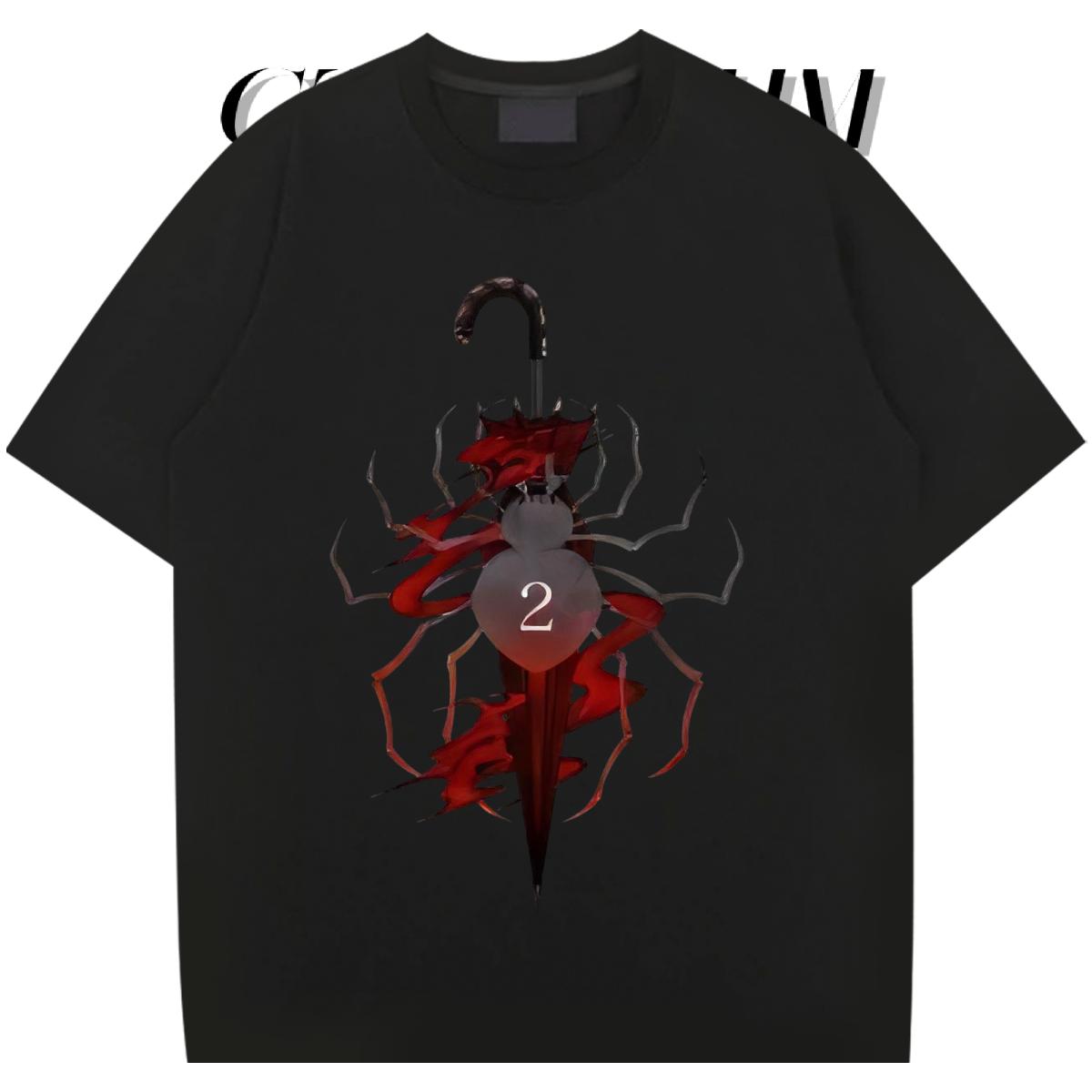 Classic T shirt Plus Size Cartoon Street wear Hip Hop Mens Tshirts Round Neck Short Sleeve Designer Clothings