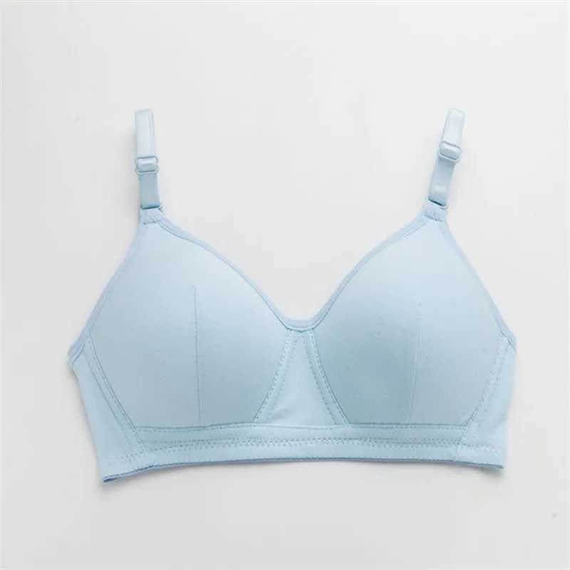 Camisole Camisole Girls First Wireless Training Bra Teenage Girl Underwear Teen ren Thin Cup Bra 12-18Y Youth Small Breast Bra WX5.31
