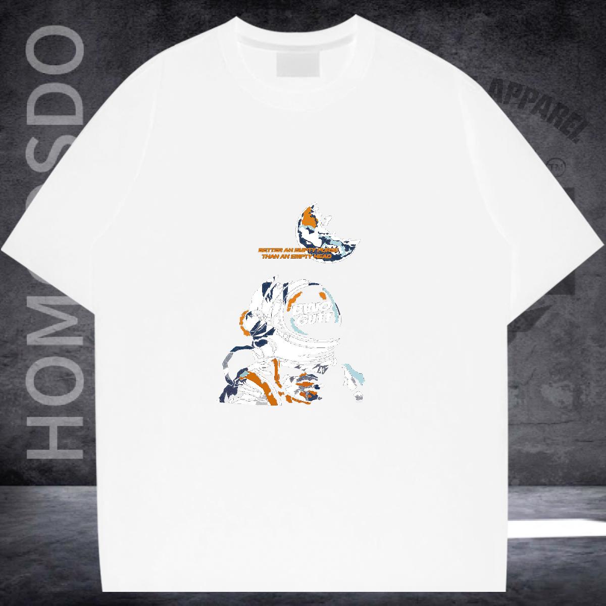 Customized T-Shirts DIY Anime Men Tees Beach Breathable Crew Neck Cotton Popular Top Tees