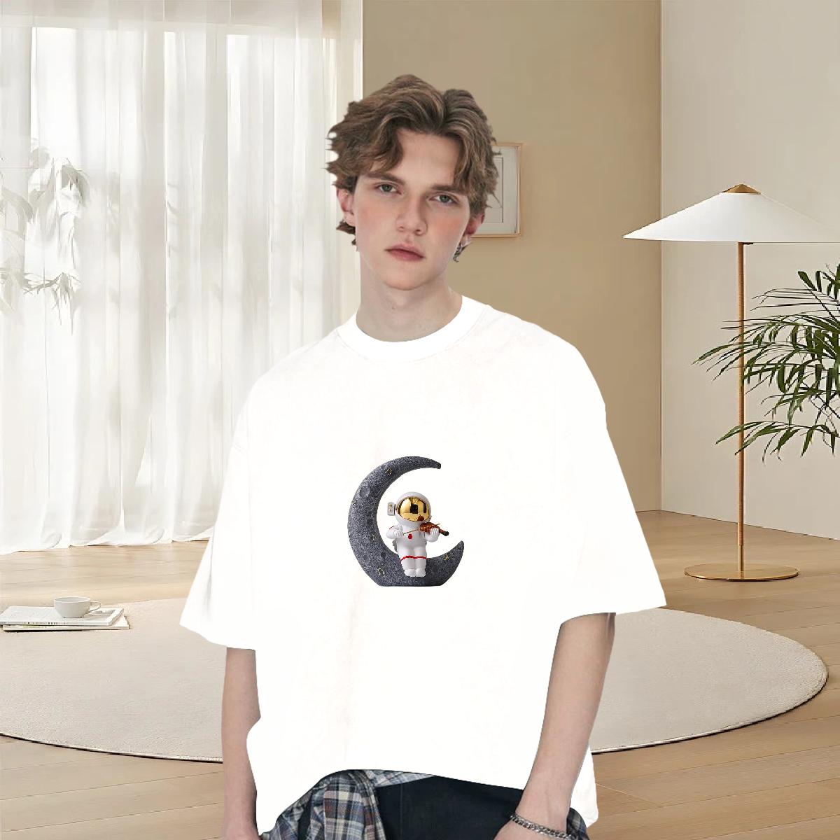 Comfortable T Shirt For Man Street Casual Cotton Breathable Soft Couples T Shirts Brand Custom Cartoon Clothings