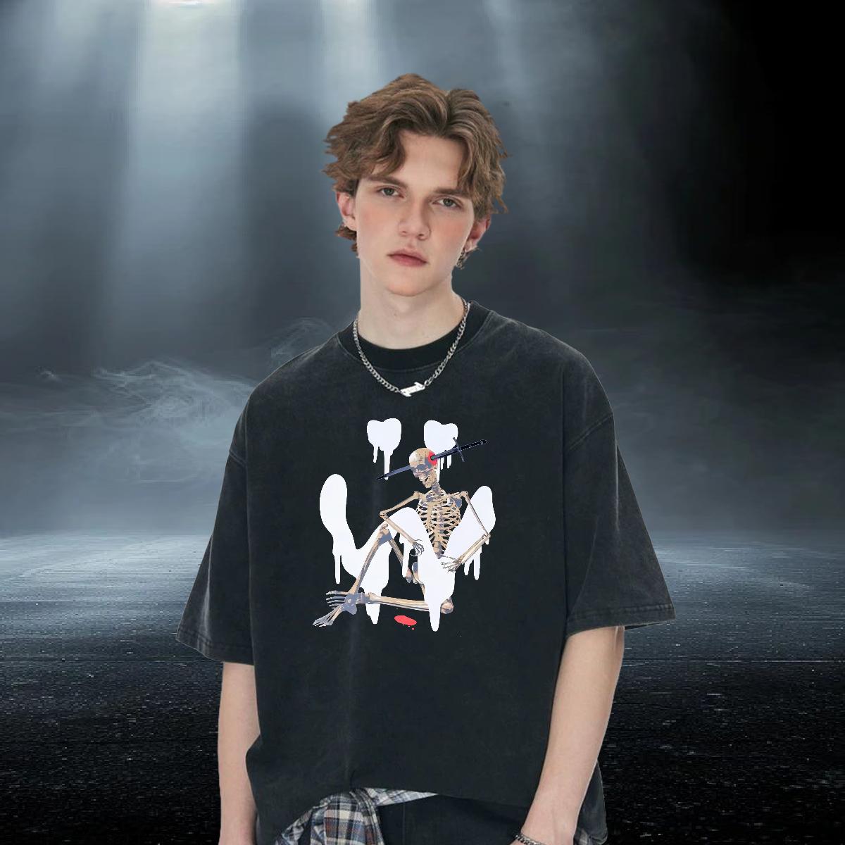 Brand Men Tops Tees Breathable Short Sleeve Daily Outfit T-Shirts DIY Logo New Arrival Polos