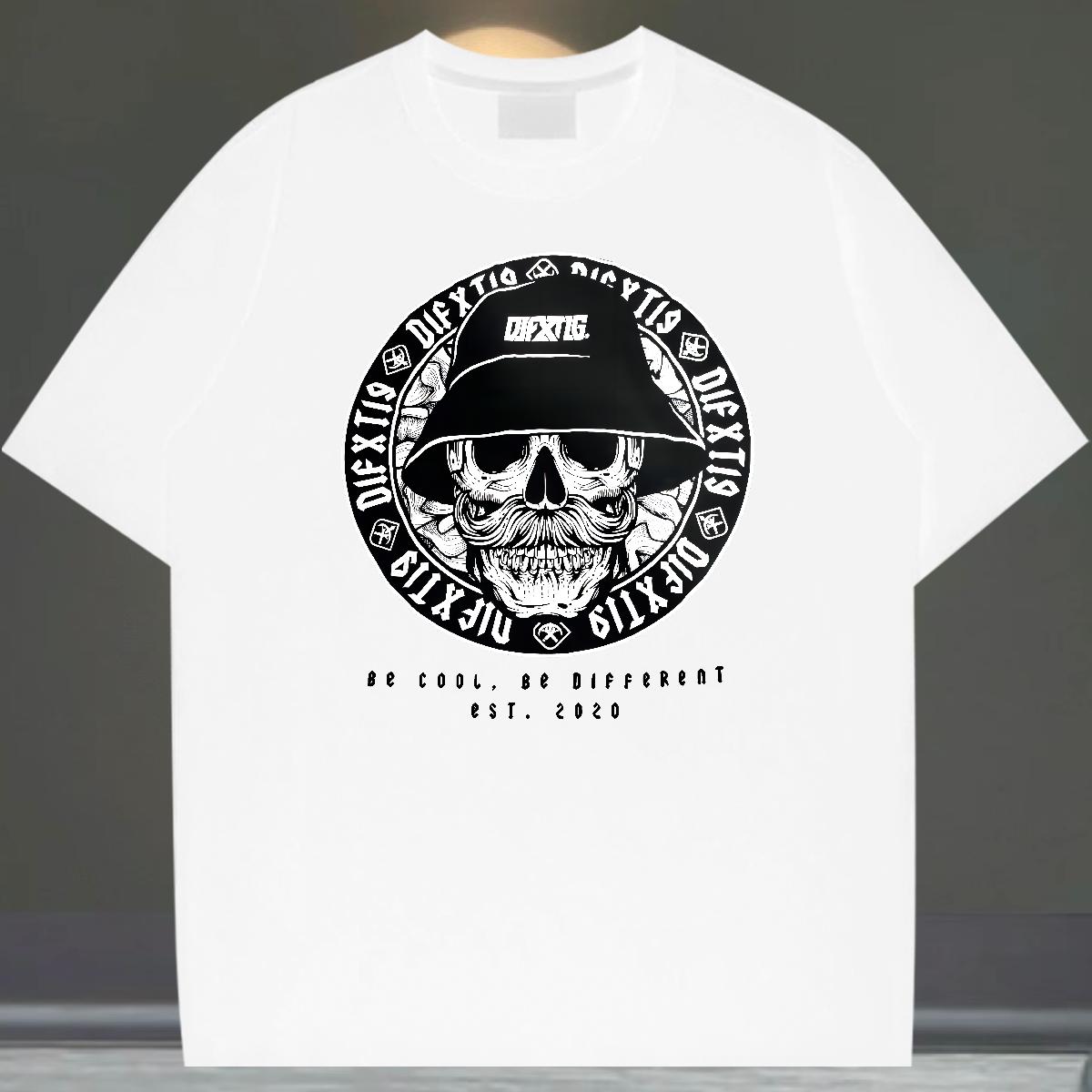 Popular Couples T Shirts Breathable Crew Neck Cotton Beach T-Shirts for Men DIY Printed Casual New Tshirts