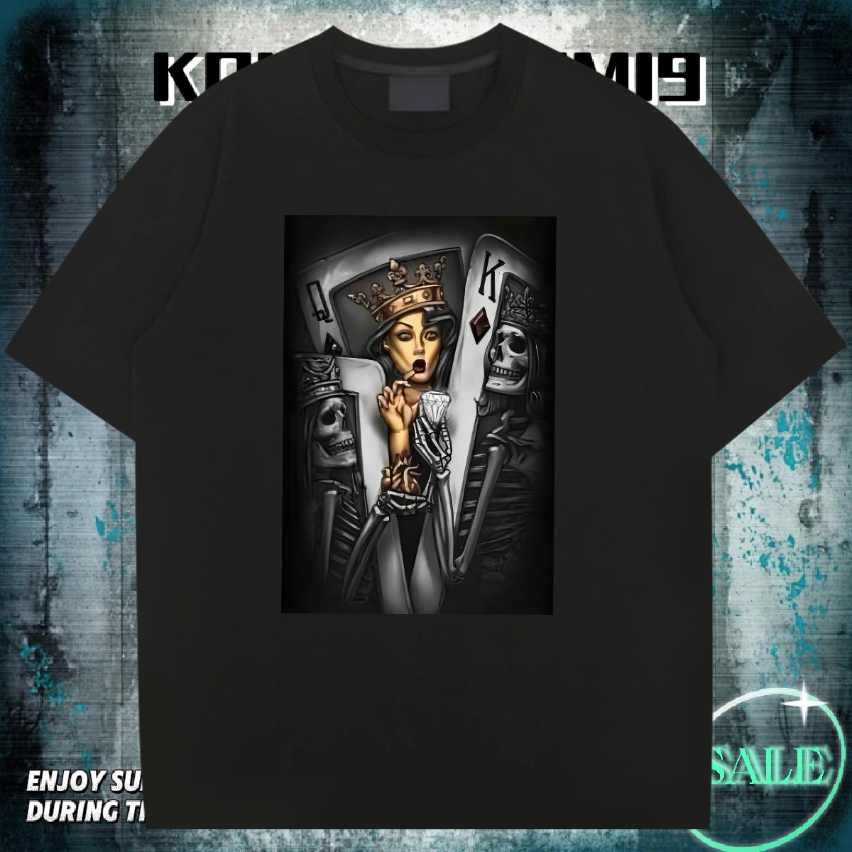 2024 T shirt Graphic Street Tshirt for Man Woman Round Neck Short Sleeve 5A Tshirts