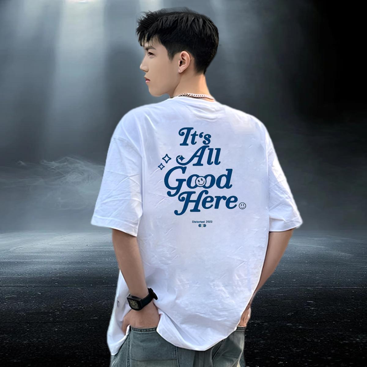 Unisex Men Tshirts Cotton Breathable Short Sleeve Beach T Shirts Men Graphic DIY Customized Tee Shirt