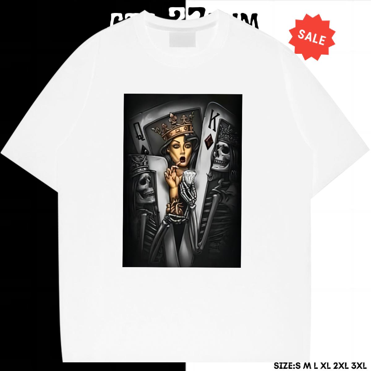 Brand Men Tees Round Neck Short Sleeve Summer Casual Man T Shirts Cartoon Printing S-3XL Wholesale Tops Shirt