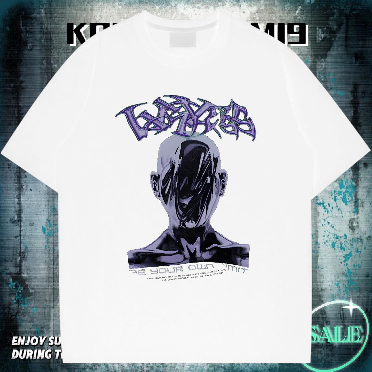 2024 Man T Shirts DIY Sport Men Tees Crew Neck Cotton Designer Tops