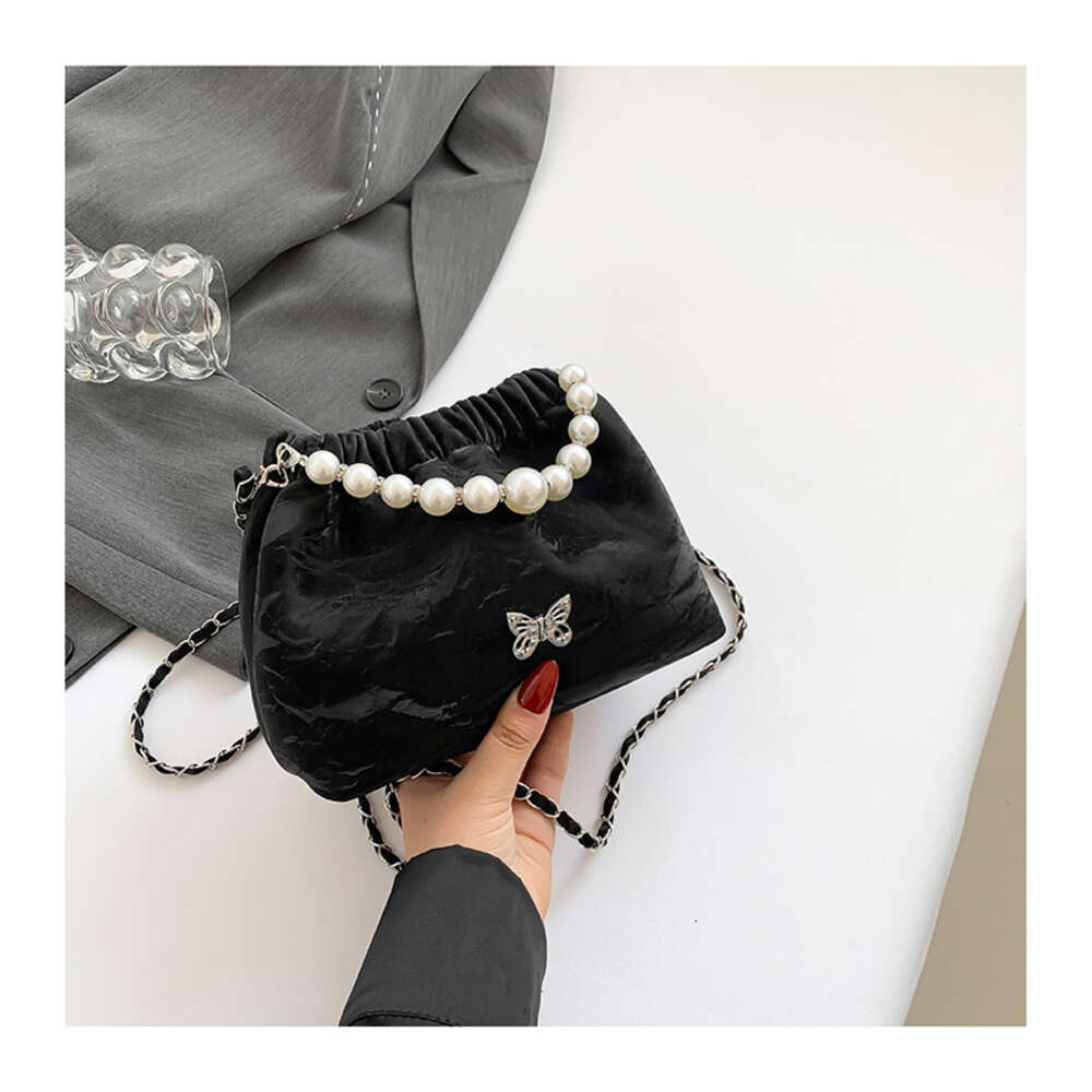 Women Bag Pearl Chain Crossbody Bag Shoulder bag Fashion Stylish Versatile Classic design Natural style Minimalist style Free shipping
