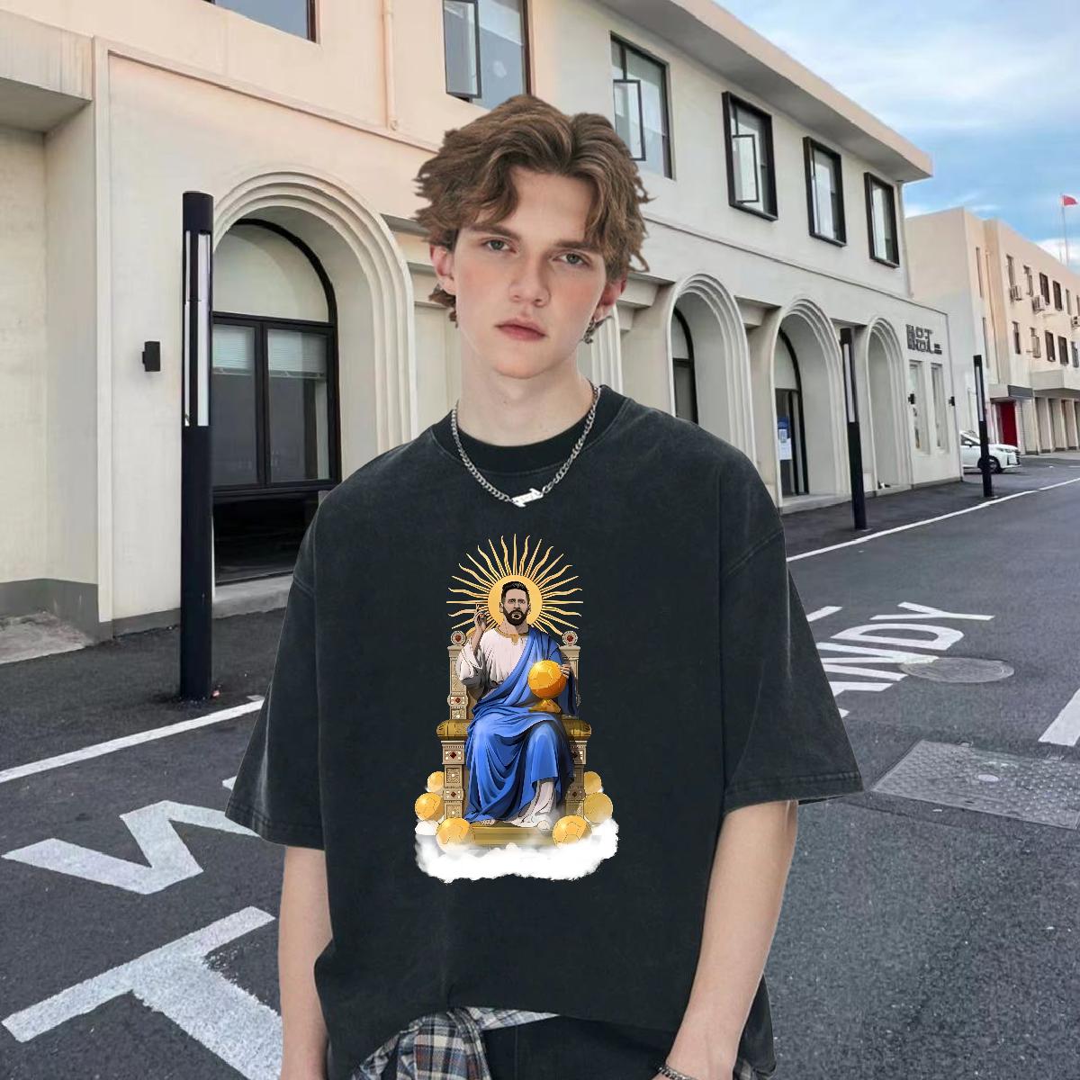 Cool Men Clothes T-Shirt Cotton Breathable Casual Daily Wear T-Shirts White Plus Size New Arrival Tops Shirt