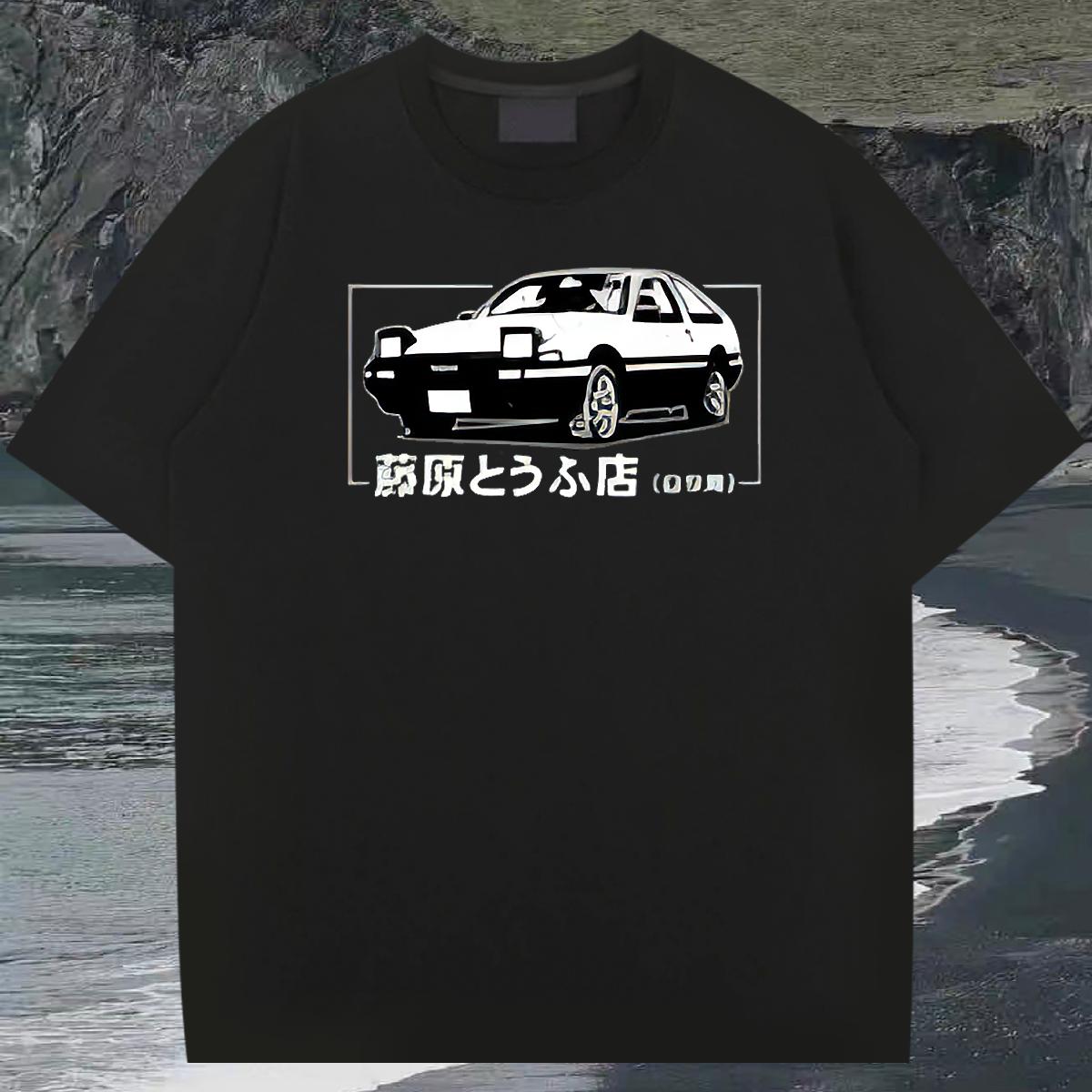 High Quality Man T Shirts Summer Casual Cotton Breathable Soft Couples T Shirts Classic Anime Print Tops