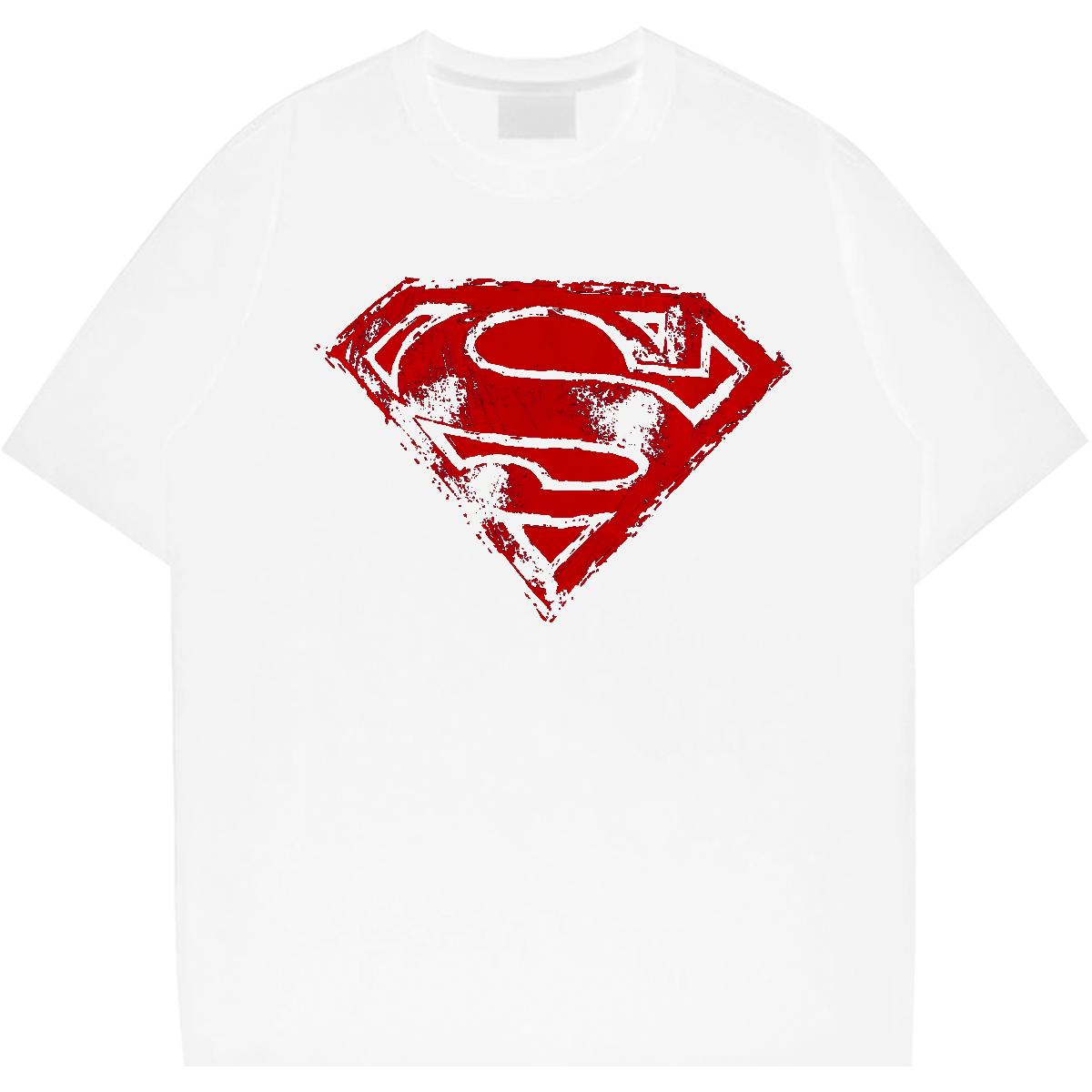 Classic Men T Shirts Round Neck Short Sleeve Anime Printing Street Men Tops Tees White Plus Size Designer Clothes